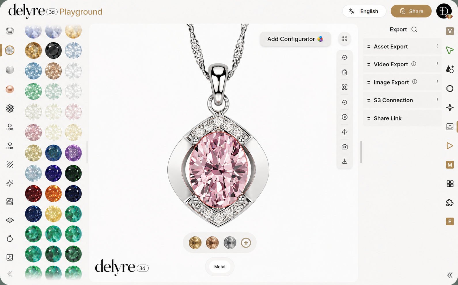 DELYRE 3D Playground